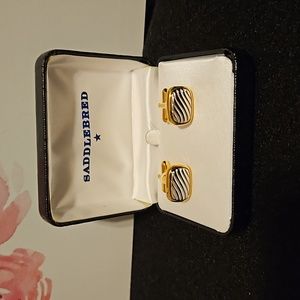 Saddlebred cuff links new in bow